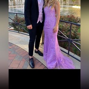 Purple Prom Dress - WORN ONCE